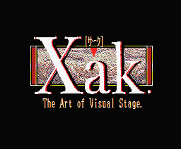 xak - the art of visual stage